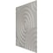Ekena Millwork 19 5/8in. W x 19 5/8in. H Spiral EnduraWall Decorative 3D Wall Panel Covers 2.67 Sq. Ft. WP20X20SPFSM - alternate 5